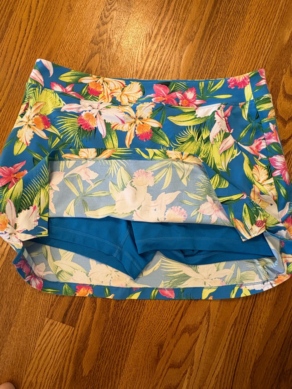 Tommy Bahama IslandZone Tropical Floral Golf Tennis Skort Set, size Large - Picture 15 of 16